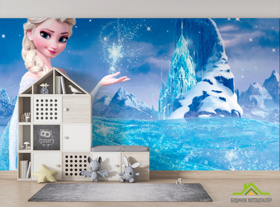 выбрать Фотошпалери Чаклунство Ельзи Фотошпалери Холодне Серце на стіну