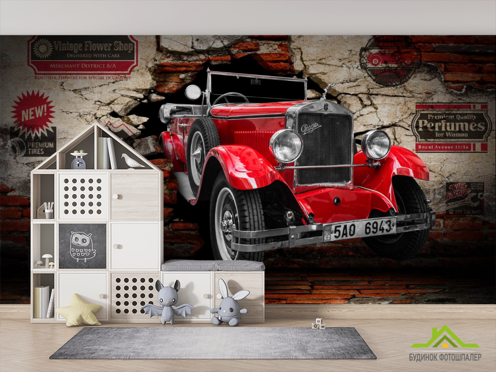 Фотошпалери Джип графіті