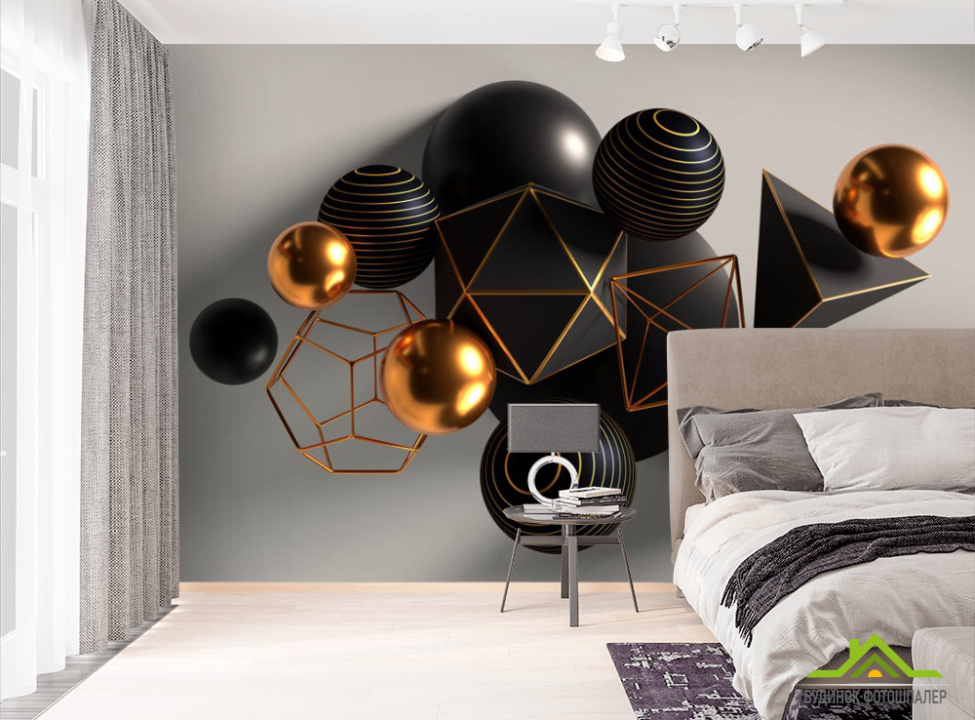 выбрать Фотообои шары Фотообои Хай Тек на стену