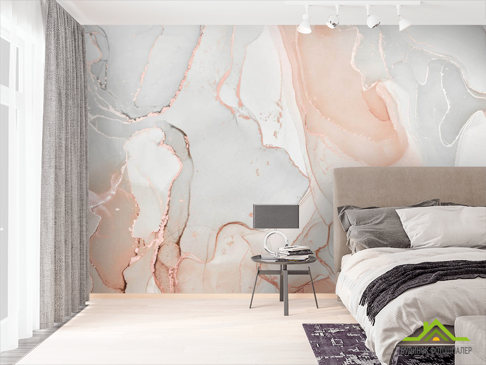 Фотообои Пастельный Fluid art