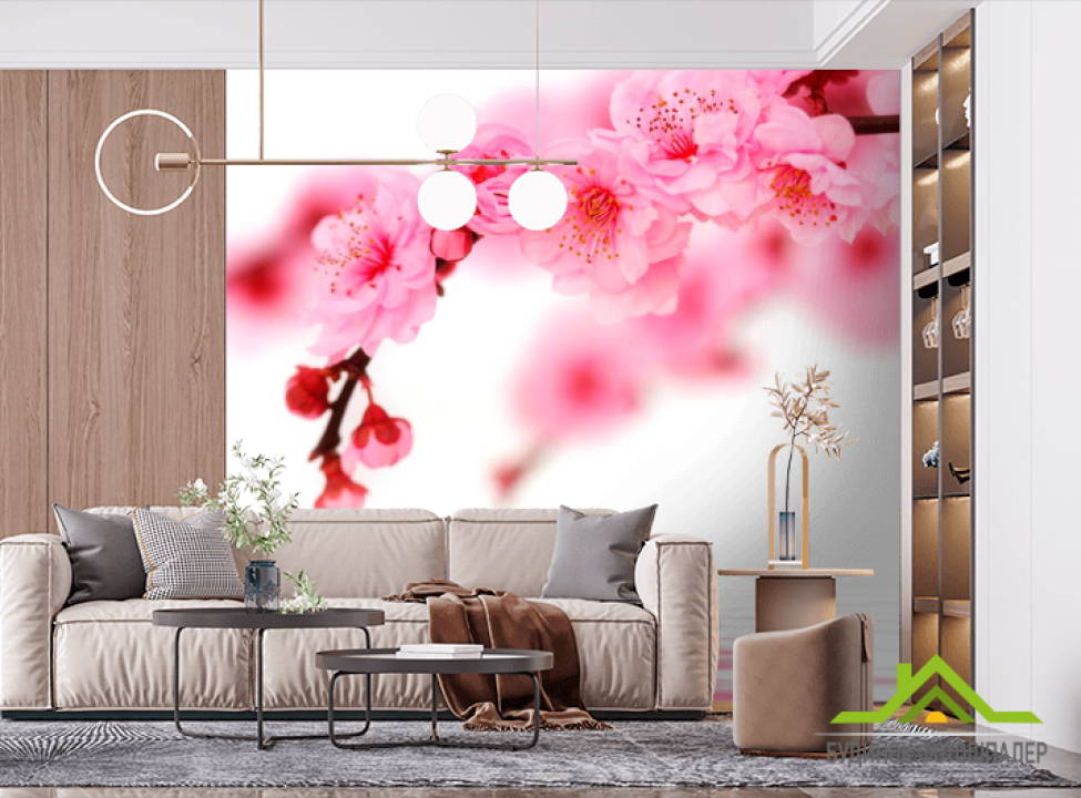 выбрать Фотошпалери Вишня в цвіту Фотошпалери Вишня на стіну