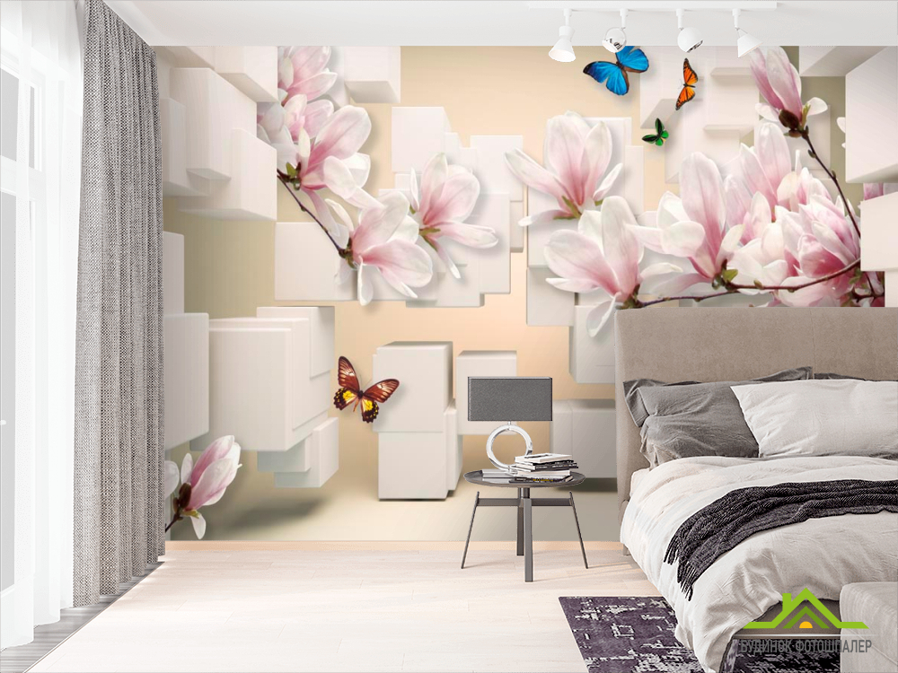 Фотошпалери Магнолія