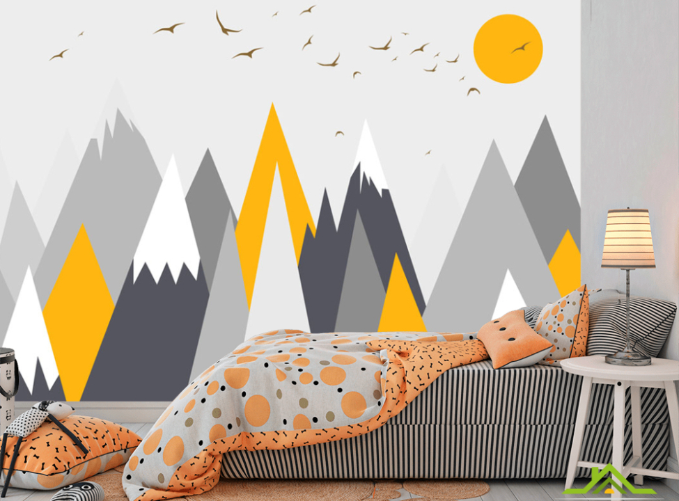 выбрать Фотообои Оранжевые горы Фотообои Little kids на стену