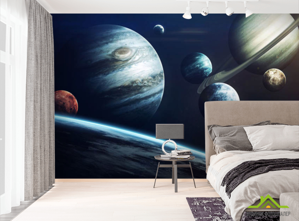 выбрать Фотошпалери Планети Фотошпалери Космос на стіну