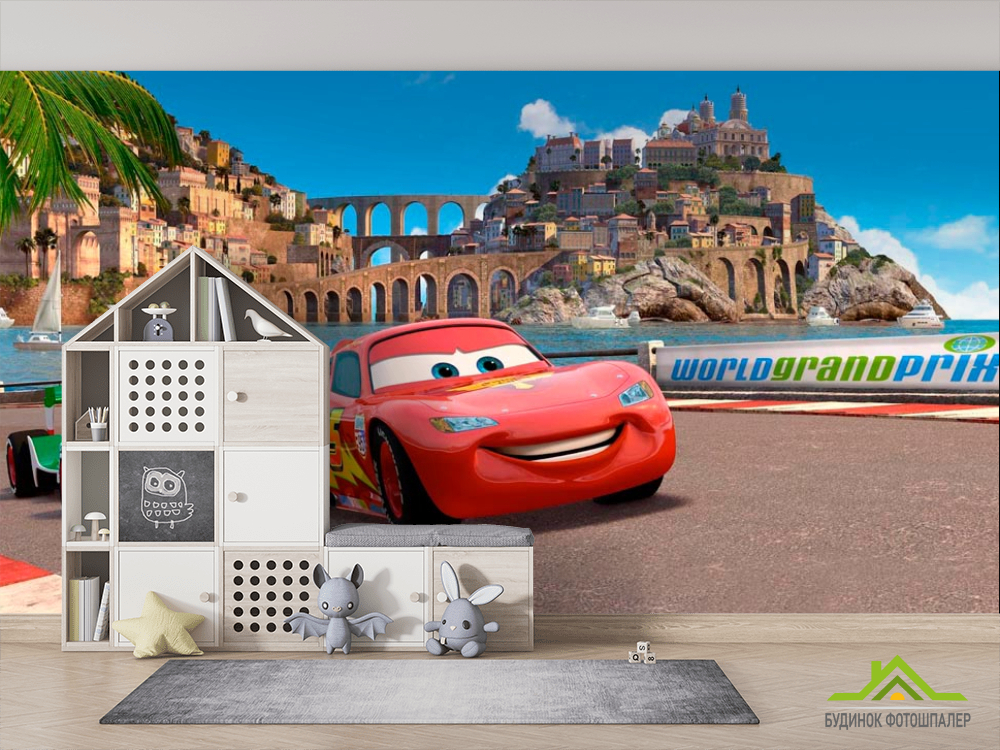 Фотообои Тачки на острове