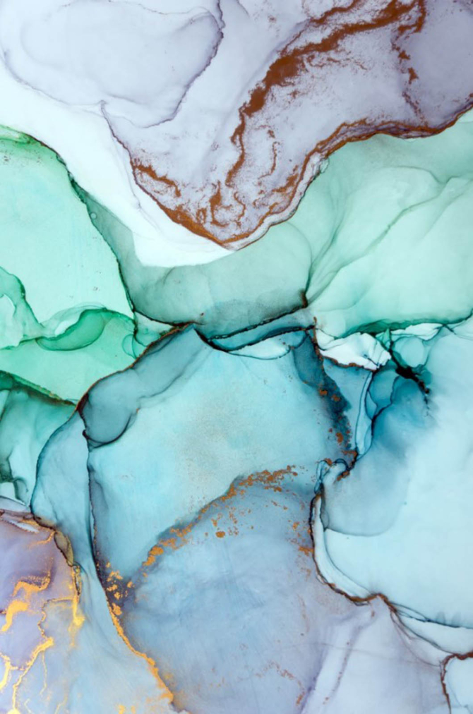 Фотошпалери яскравий Fluid art