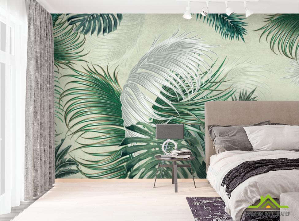 выбрать Фотошпалери Тропічні листя Фотошпалери тропічні листя на стіну