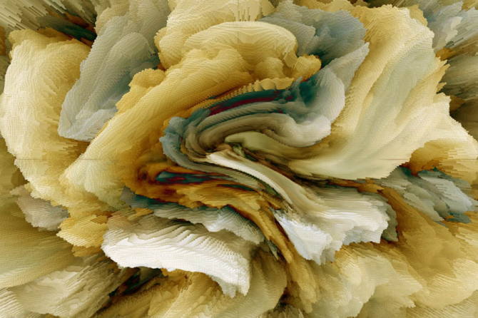 Фотошпалери Абстракція об'ємна