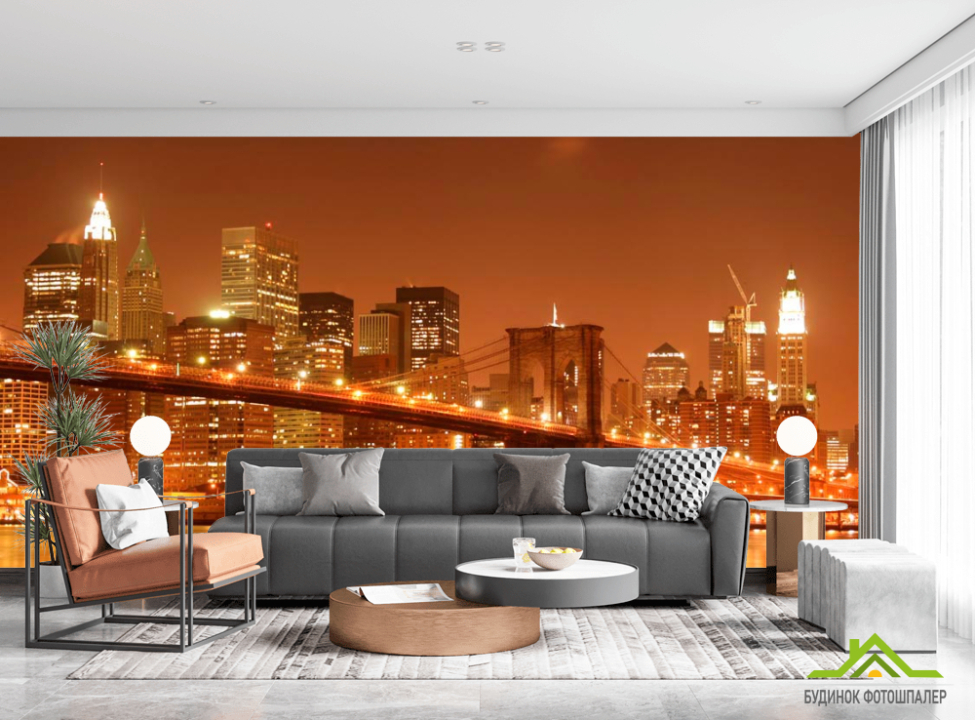 выбрать Фотообои Зачарованный  Бруклинский мост Фотообои Бруклинский мост на стену