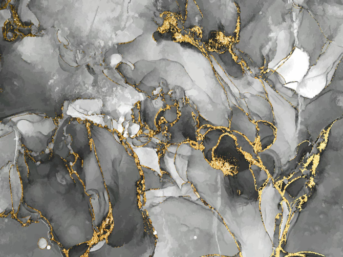 Фотообои серый золото