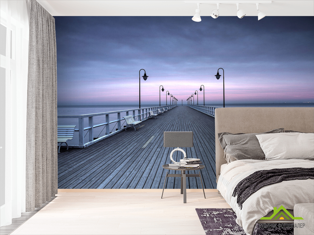 Фотообои Мостик расширяющий пространство