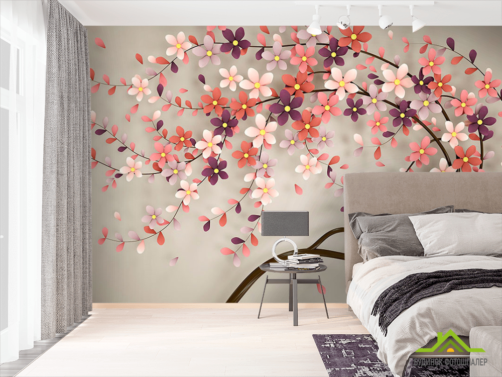 Фотошпалери Стереоскопічне дерево