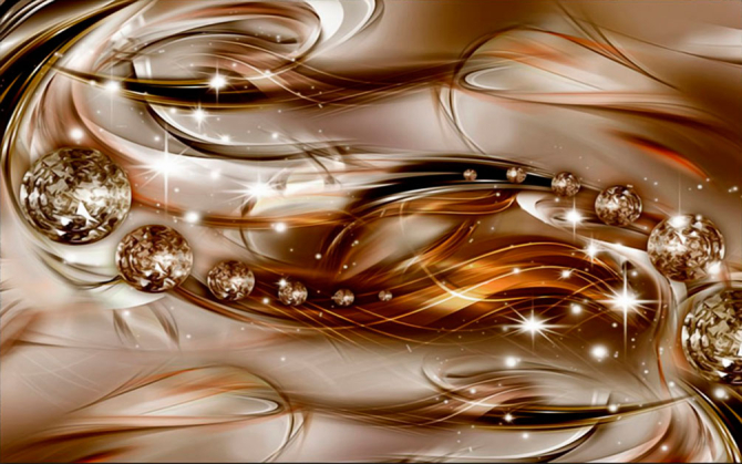 Фотообои Коричневая абстракция