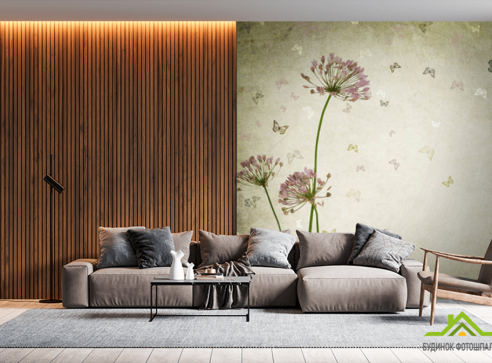 выбрать Фотообои Цветы и бабочки Фотообои Цветы на стену