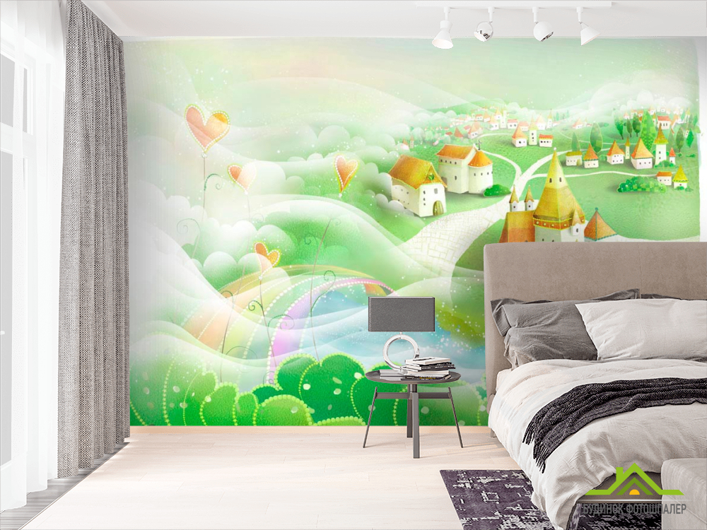 Фотообои Сказочный город