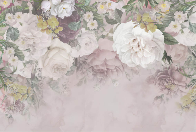 Фотошпалери бутони квітів