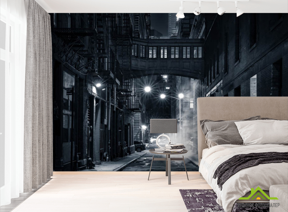 выбрать Фотошпалери Нічний провулок Фотошпалери різні на стіну