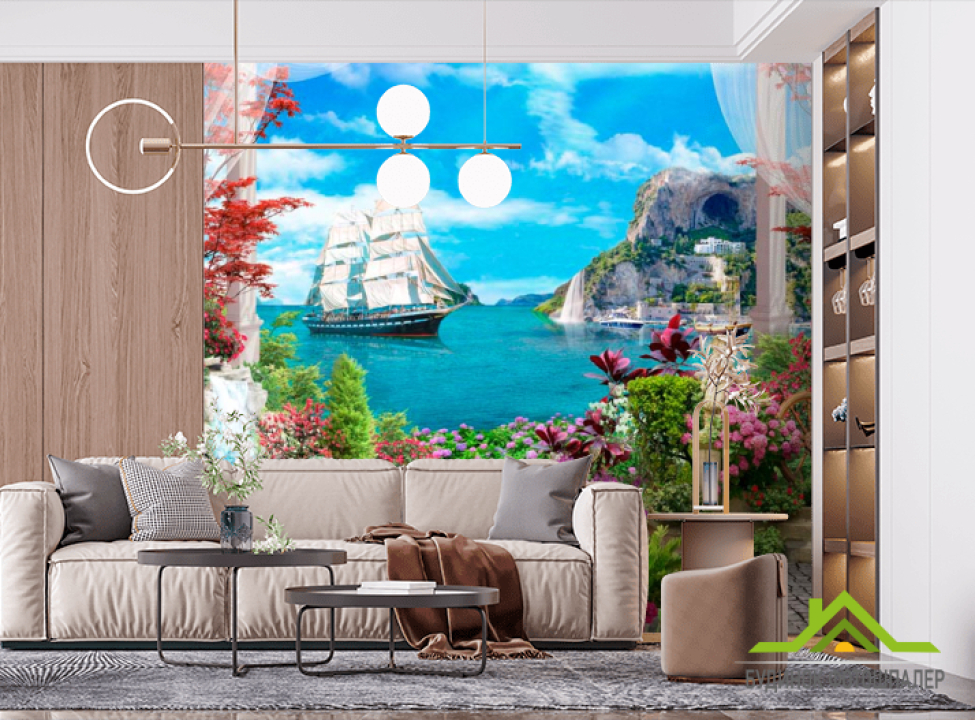 выбрать Фотошпалери Берег Фотошпалери Фрески на стіну