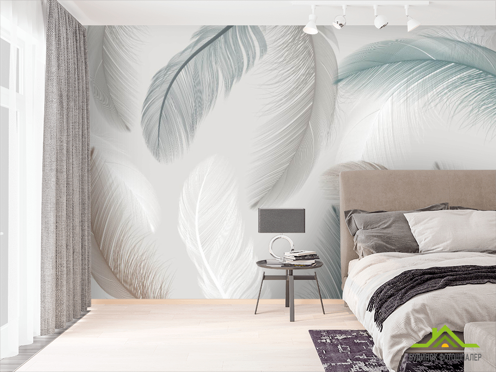 Фотообои Векторные перья