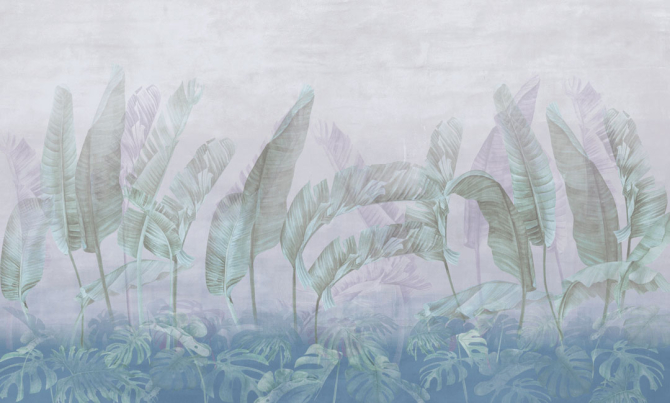 Фотообои Банановые листья