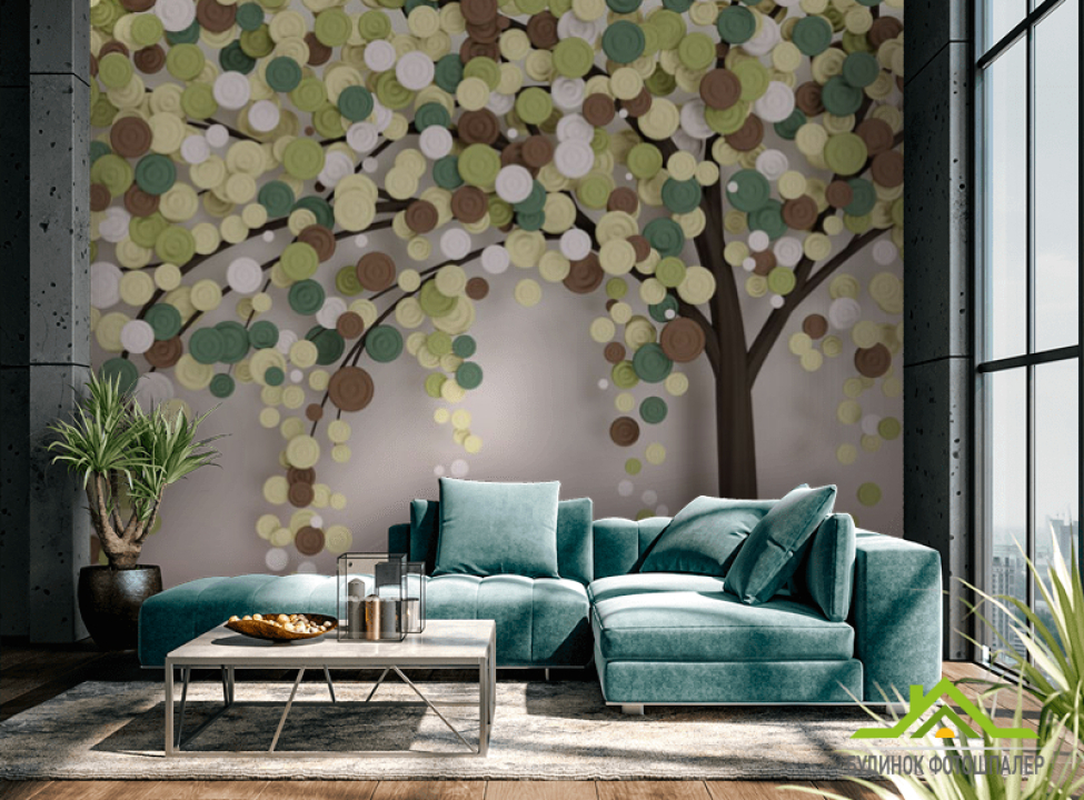 выбрать Фотошпалери дизайнерське дерево Фотошпалери різні на стіну