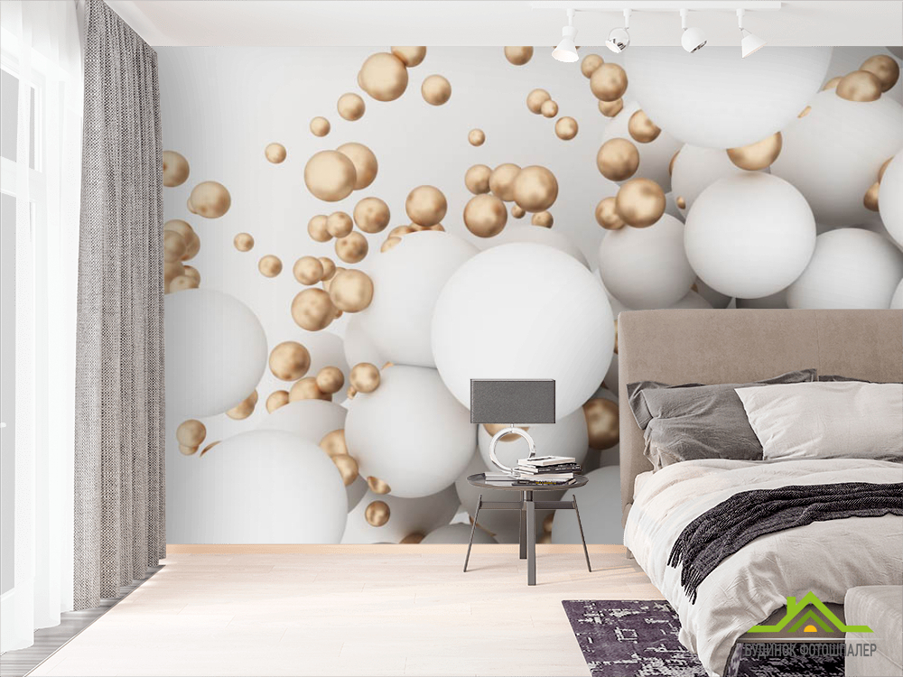 Фотошпалери кулі 3д