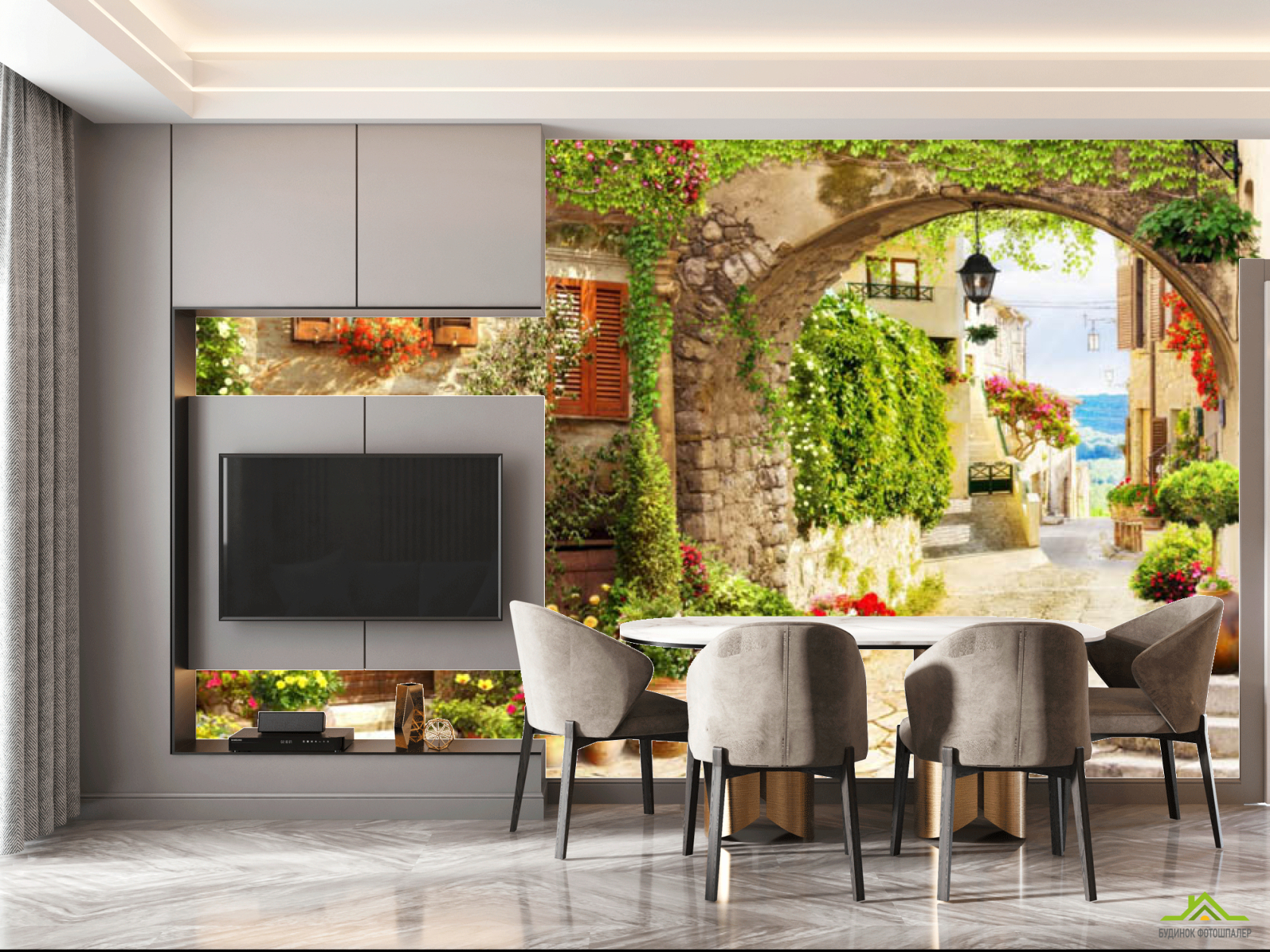 Фотошпалери Фреска