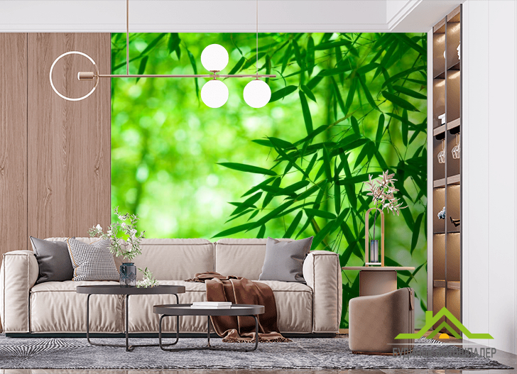 Фотообои Зелень тропическая