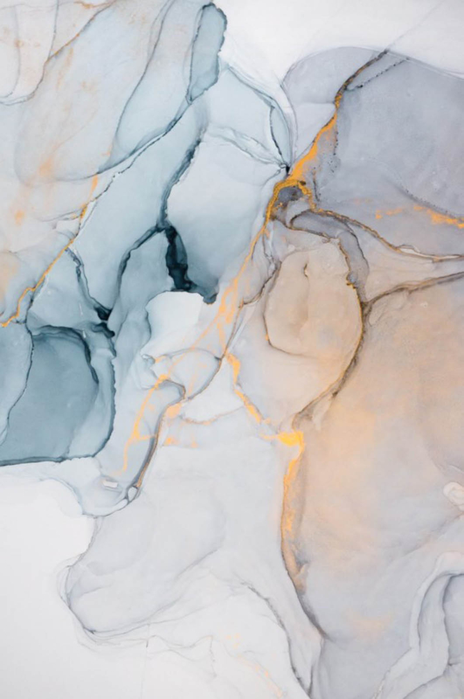 Фотошпалери Fluid art чорнило