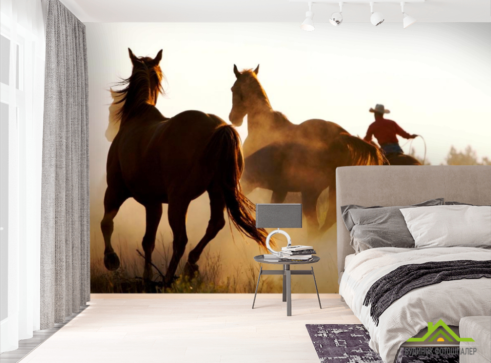 выбрать Фотообои Лошади в поле Фотообои Лошади на стену