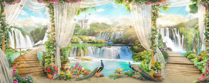 Фотообои Водопад