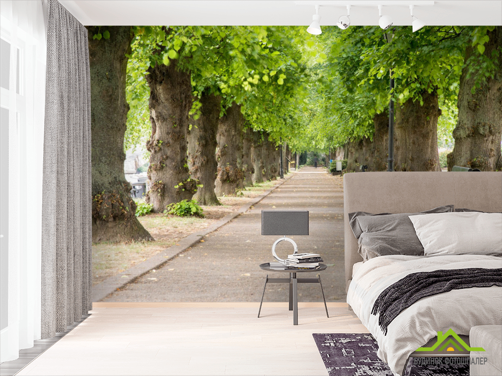 Фотообои Арка из листьев