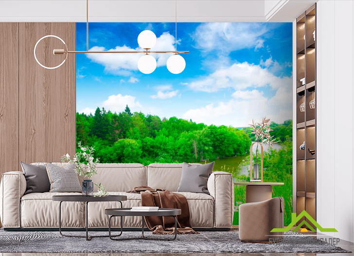 Фотошпалери Хмаринка і водичка