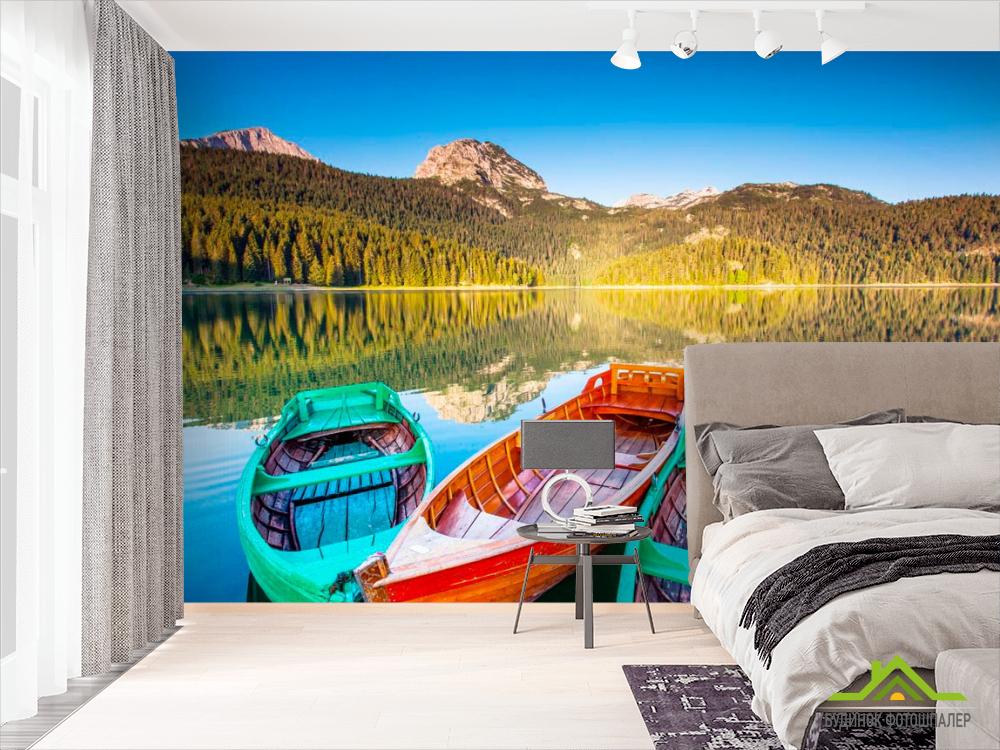 Фотообои Три лодки