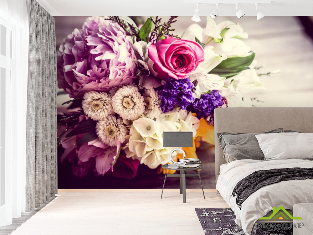 Фотошпалери букет квітів