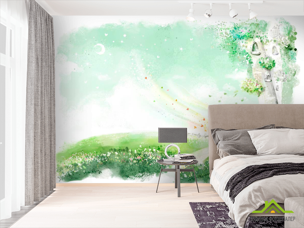 Фотошпалери Дівчинка в казці