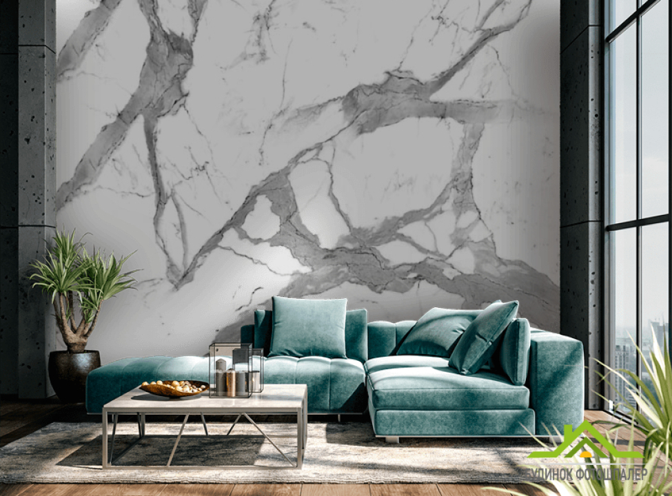 выбрать Фотообои Белый мрамор Фотообои Мрамор на стену