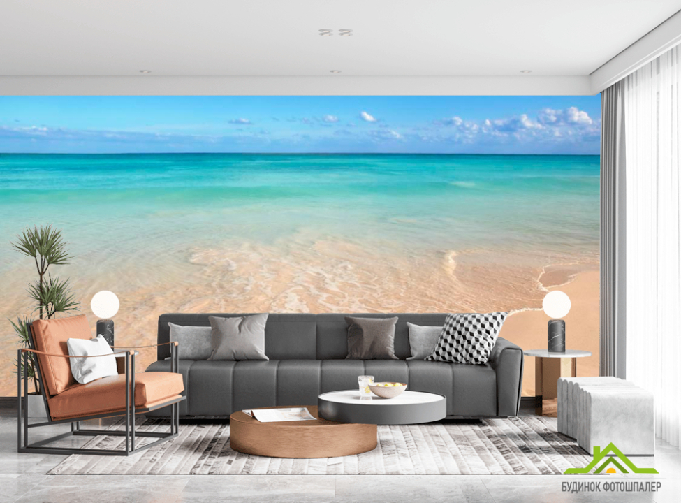 выбрать Фотошпалери Хвиля і черепашка Фотошпалери Море на стіну