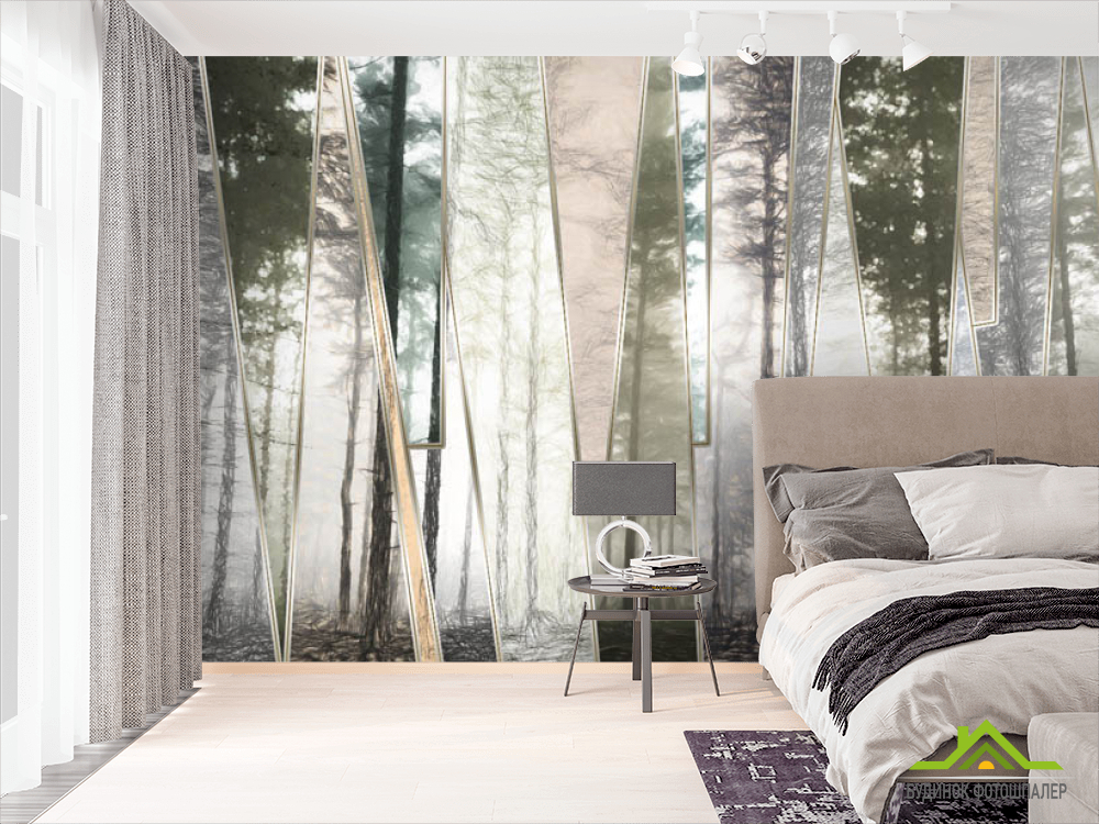 Фотошпалери 3D дерева