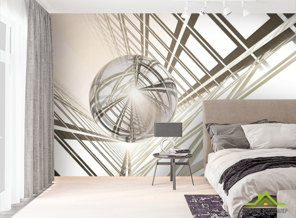 выбрать Фотообои 3d шар Фотообои 3Д на стену