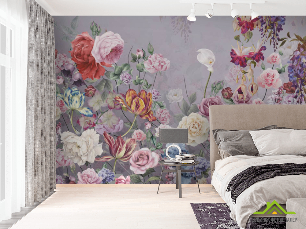 Фотошпалери квіткова композиція