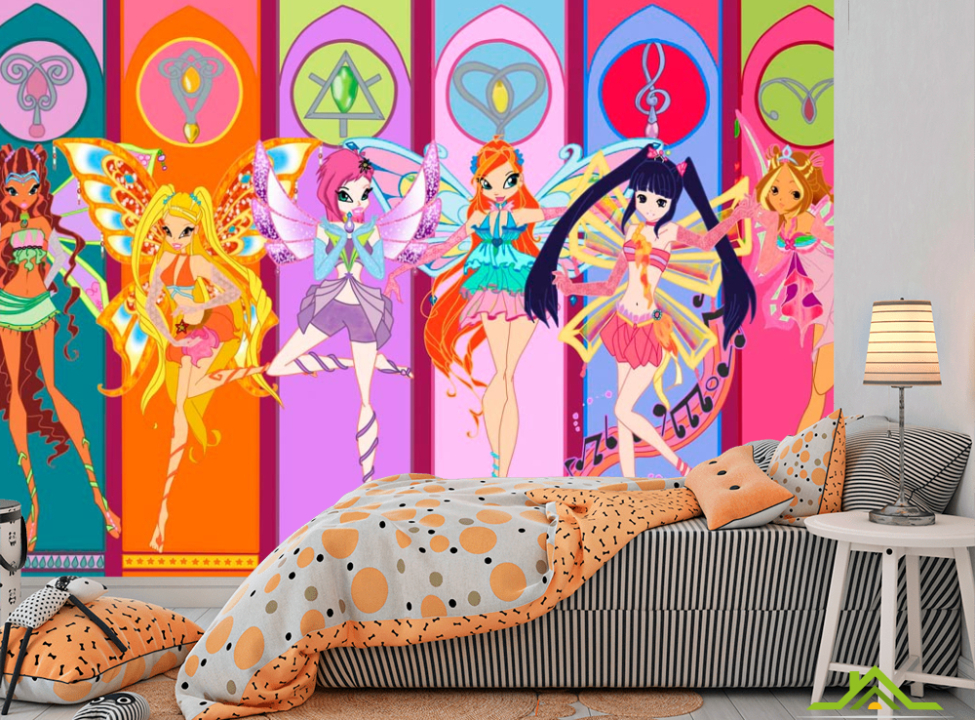 выбрать Фотообои Винкс Фотообои Винкс на стену
