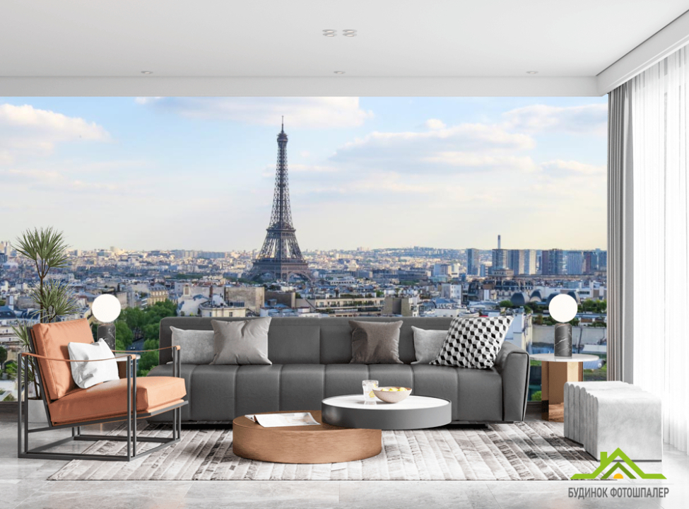 выбрать Фотообои Парижский день Фотообои Город на стену