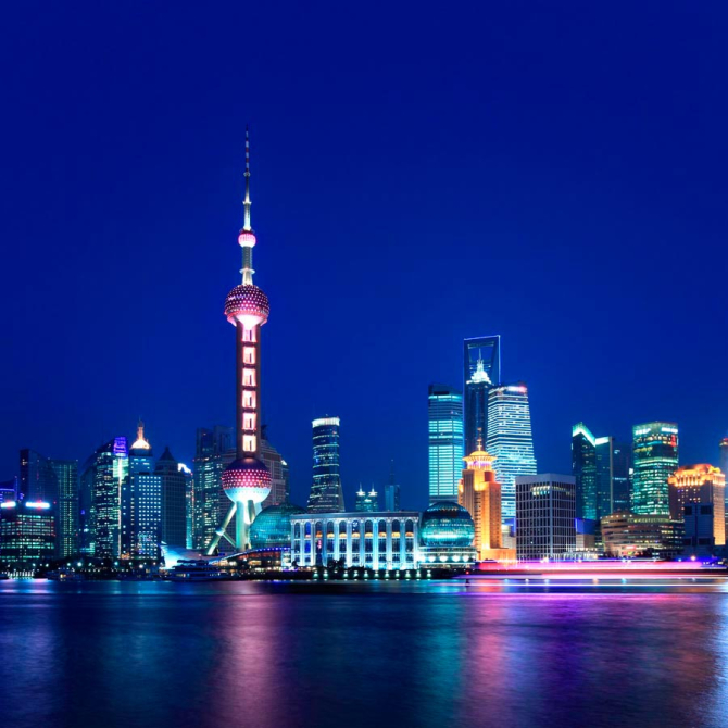 Фотошпалери Місто, ніч, вода