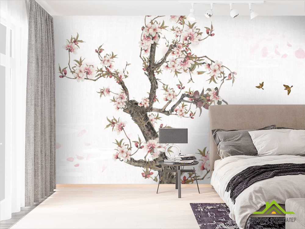 Фотообои Ветка сакуры
