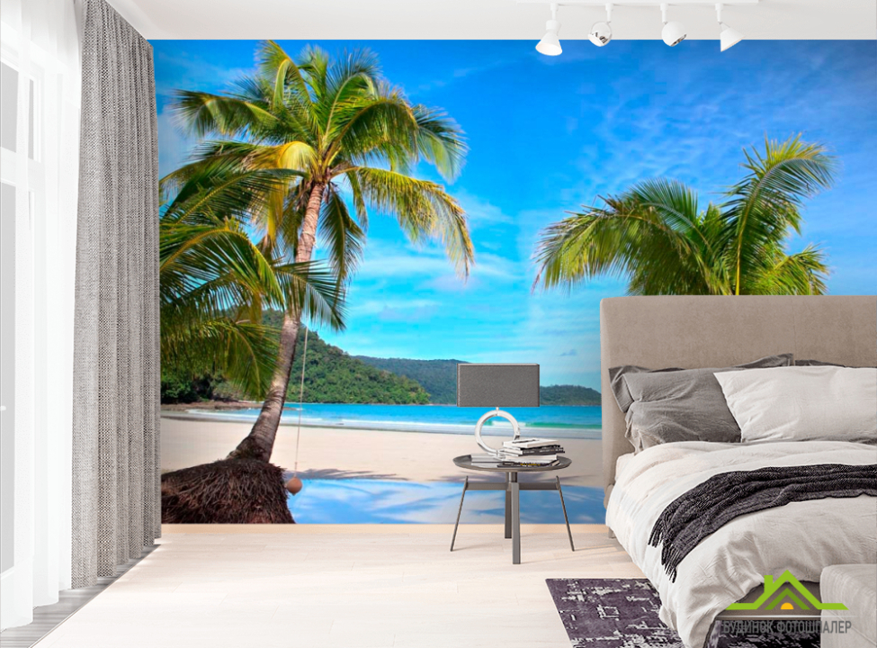 выбрать Фотообои Пляж и пальмы Фотообои Пляж на стену