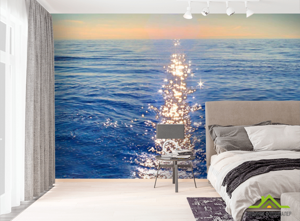 выбрать Фотошпалери Відблиски сонця Фотошпалери Море на стіну