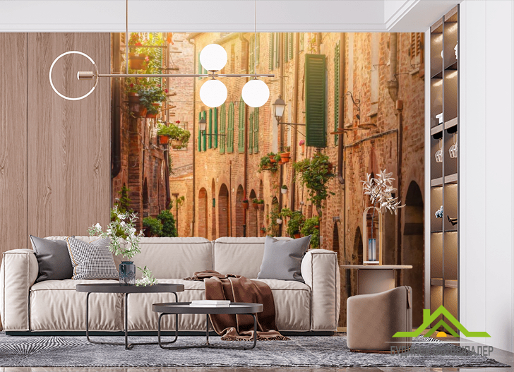 Фотошпалери кам'яна вулиця