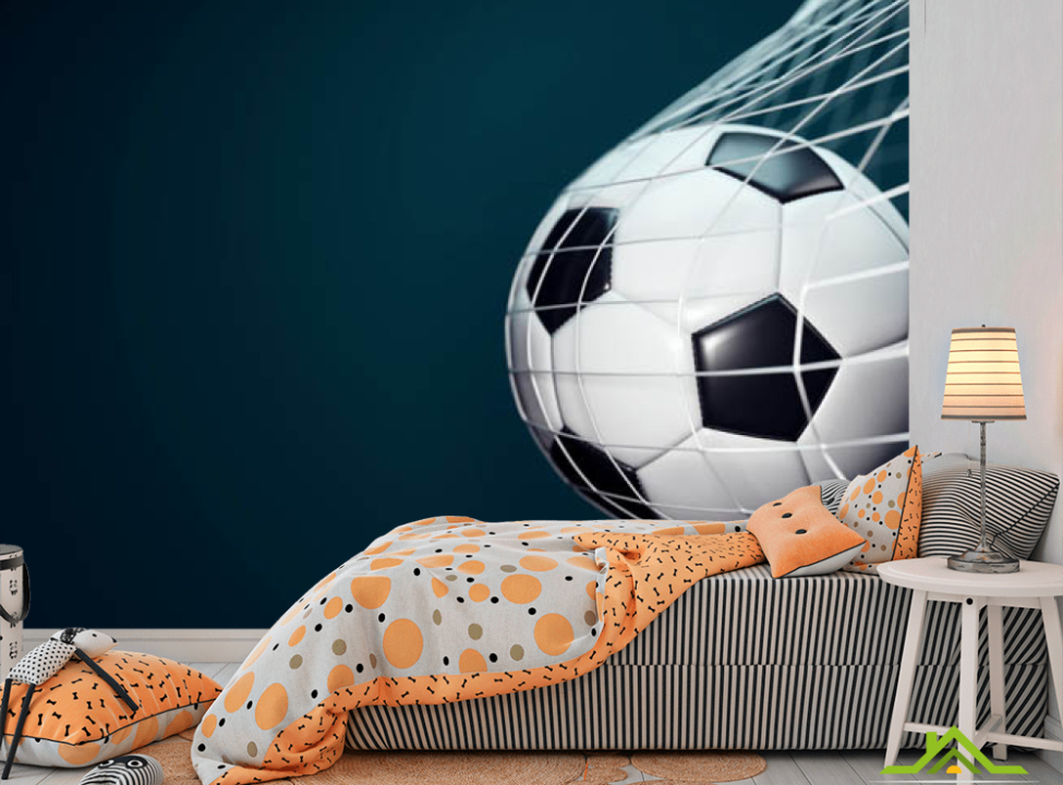 выбрать Фотообои Мяч в воротах Фотообои в детскую на стену