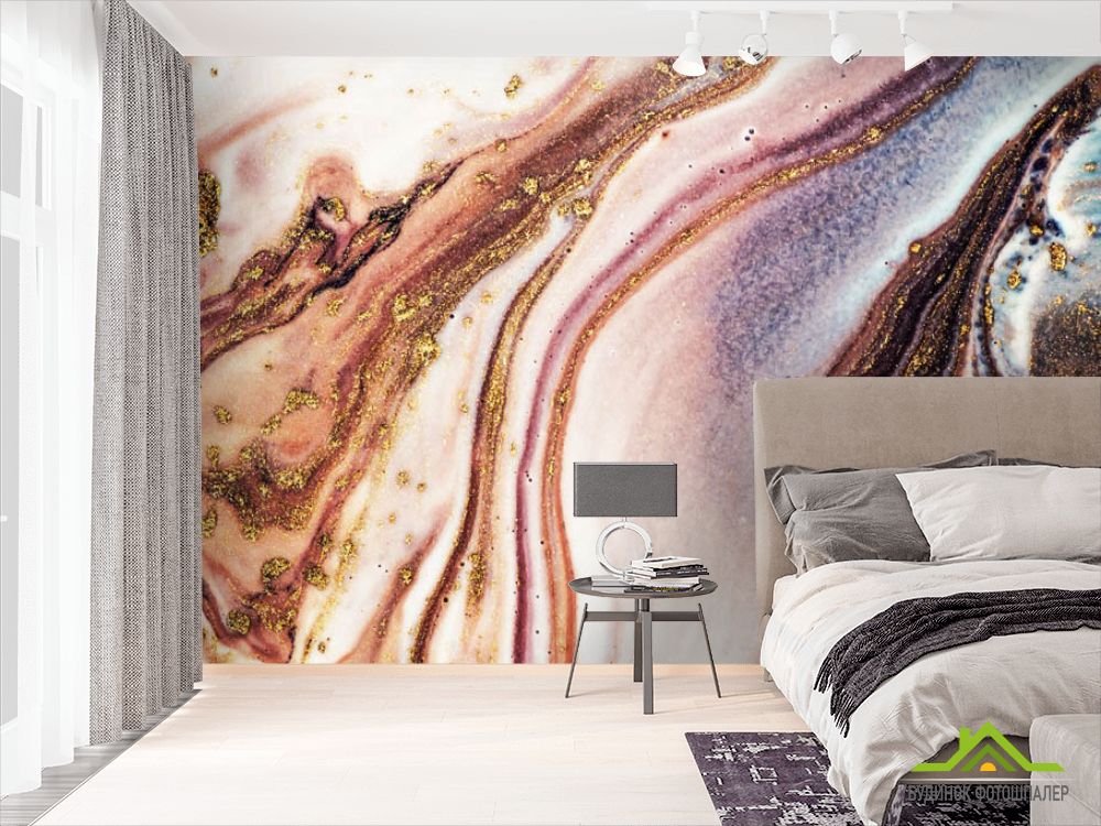 Фотошпалери Коричневий флюїд